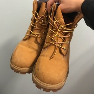 Timberland boots kids size 4 (women's 6)